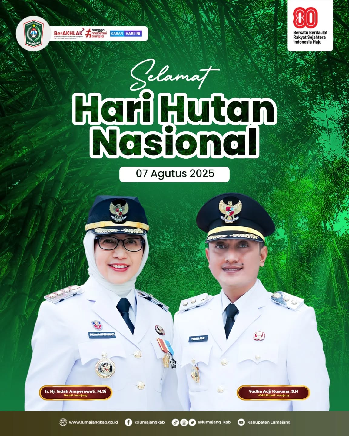Selamat Hari Hutan Nasional | 07 Agustus 2025 