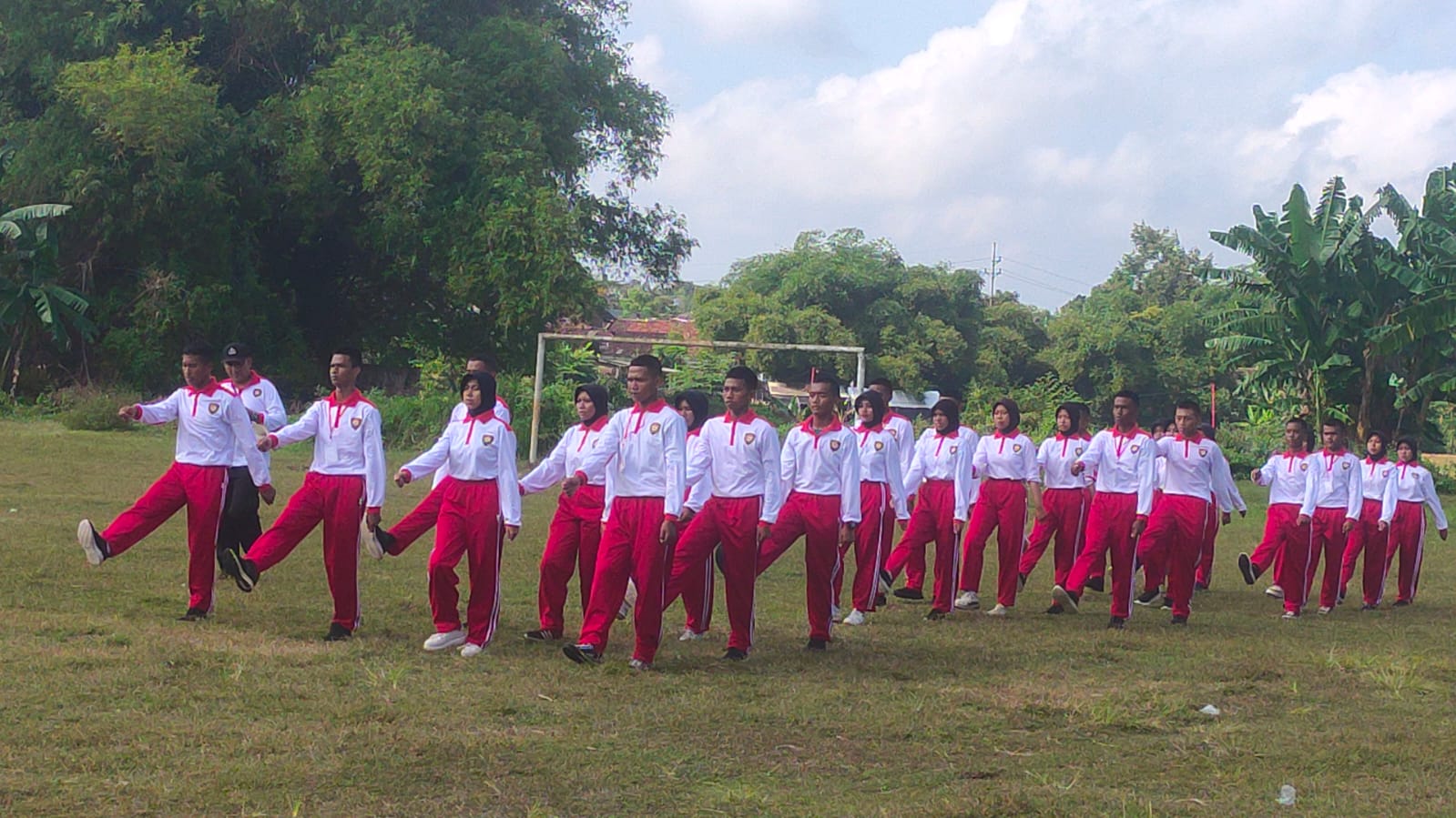 Pelatihan Paskibraka Kecamatan Sukodono Tahun 2025 Resmi Dimulai